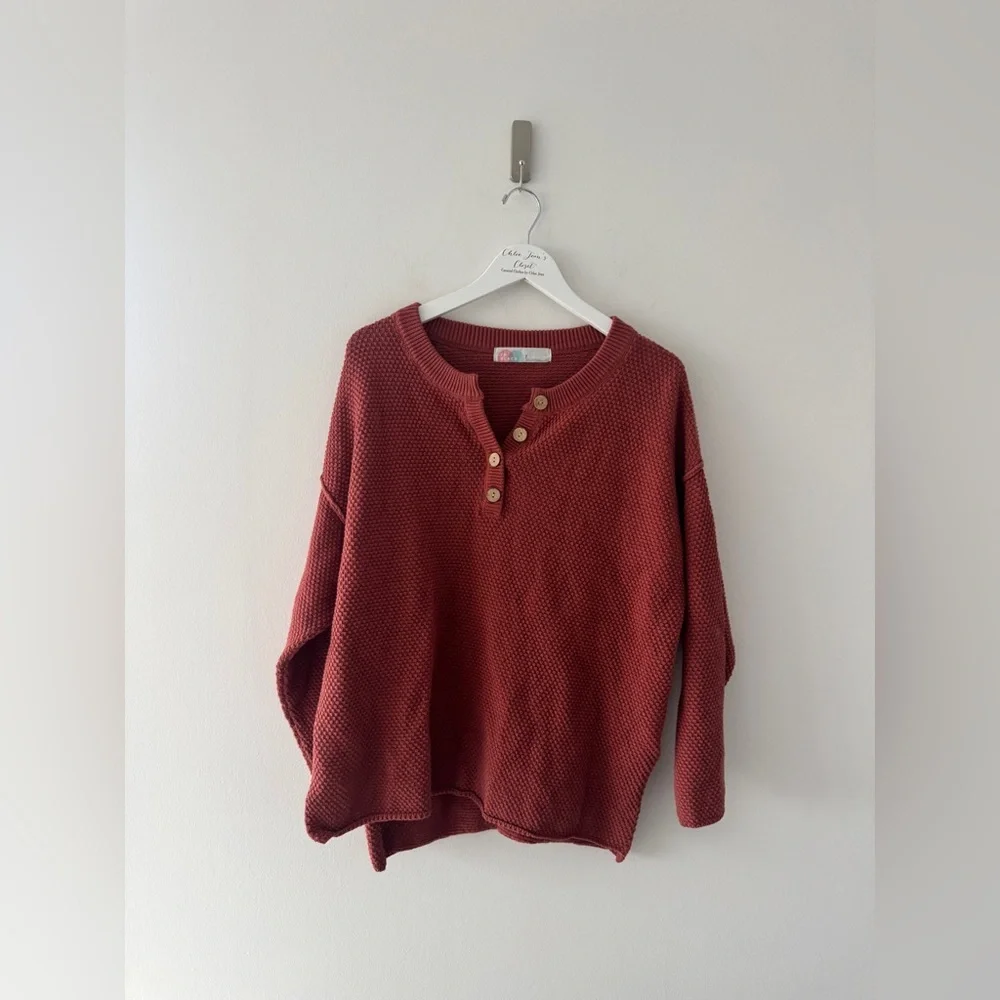 FREE PEOPLE Hailee Sweater S - Picture 3 of 4